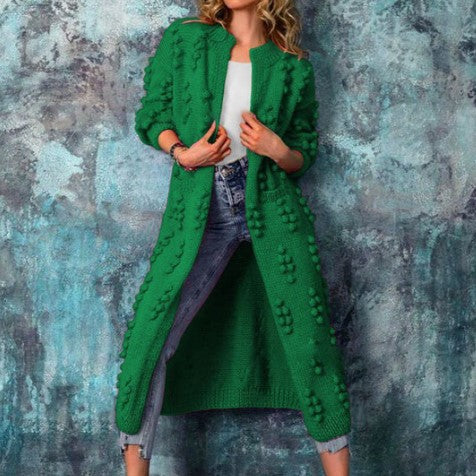 Isabella | Stilvolle Strickjacke mit Strukturdesign