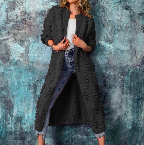 Isabella | Stilvolle Strickjacke mit Strukturdesign