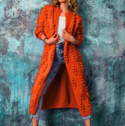 Isabella | Stilvolle Strickjacke mit Strukturdesign