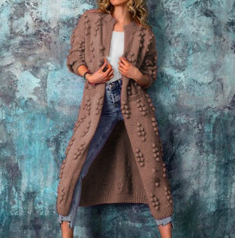 Isabella | Stilvolle Strickjacke mit Strukturdesign