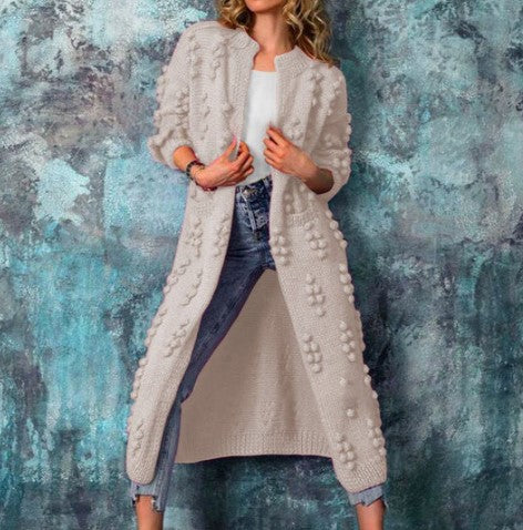 Isabella | Stilvolle Strickjacke mit Strukturdesign