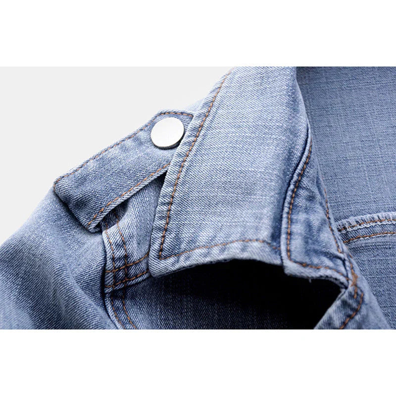 Marlene | Stylische gewaschene Jeansjacke für Damen